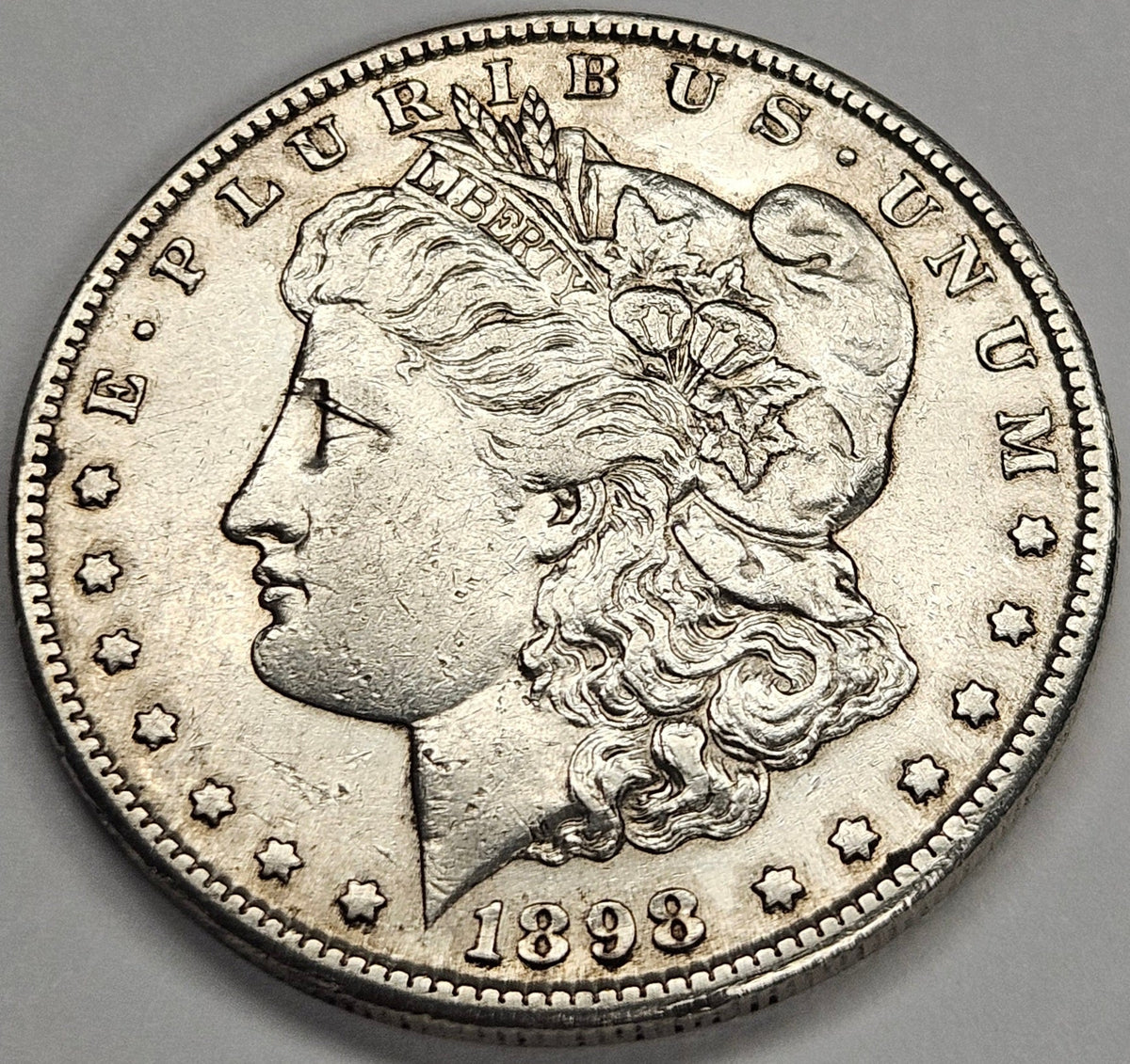 1898-S Morgan Dollar . . . . Choice About Uncirculated