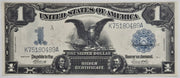 1899 $1.00 -Black Eagle- Silver Certificate Date Right Fr. 235 . . . . Choice About Uncirculated