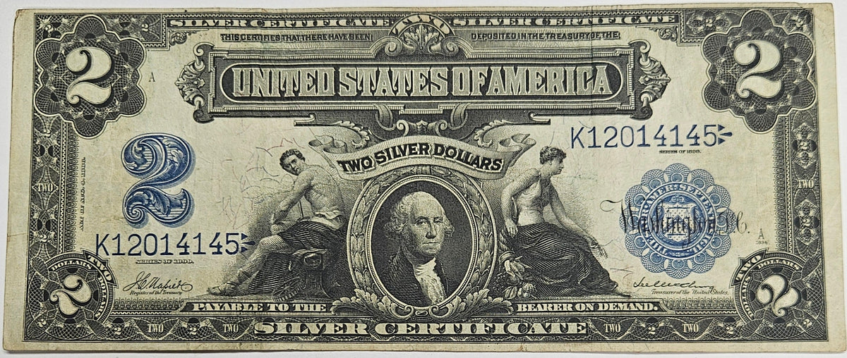1899 $2.00 Silver Certificate Fr. 253 . . . . Very Fine