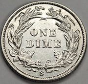 1899-S Barber Dime . . . . Choice About Uncirculated