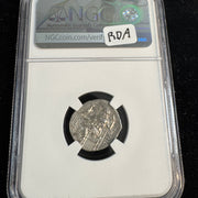 Alexander the Great Macedon AR Drachm, Heracles / Zeus, NGC Choice AU