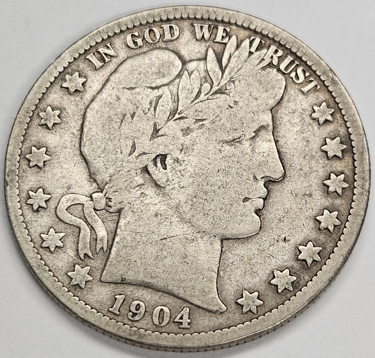 1904-S Barber Half . . . . Fine