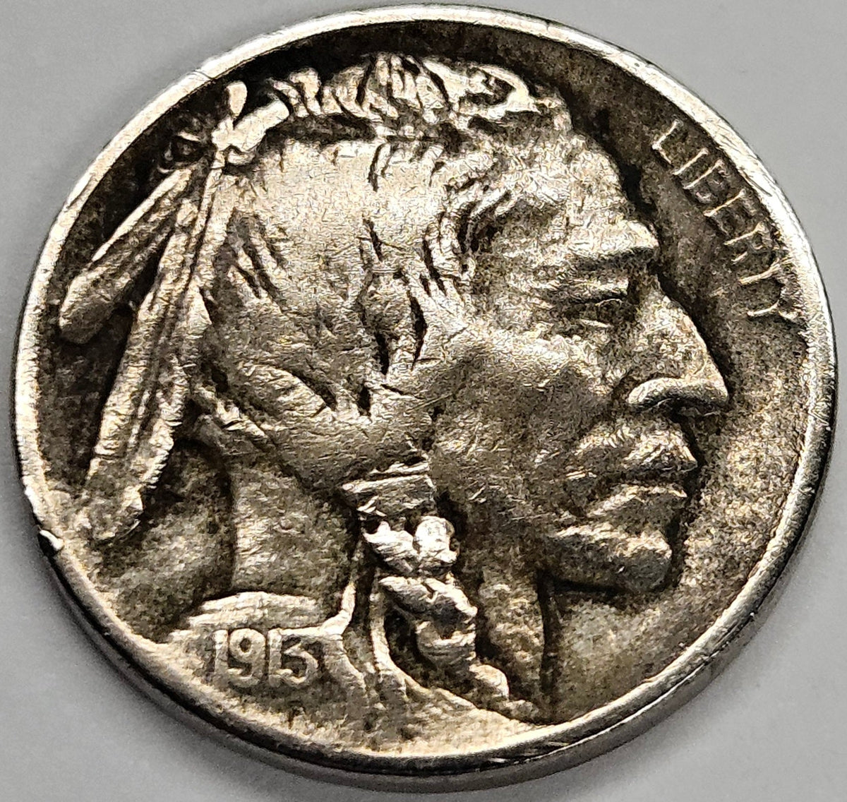1913-D Type 2 Buffalo Nickel . . . . Extremely Fine
