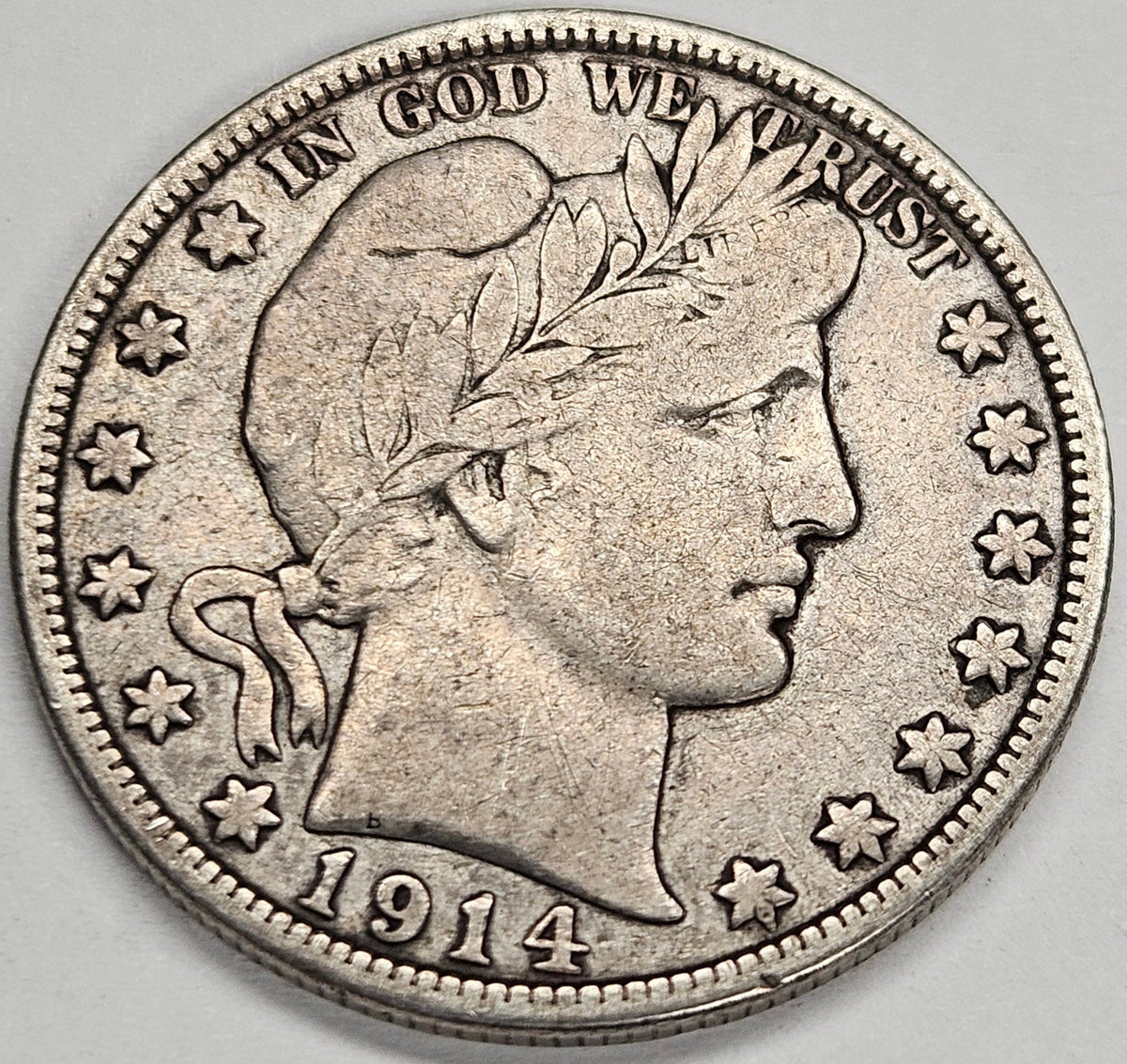 1914 Barber Half . . . . Fine/VF