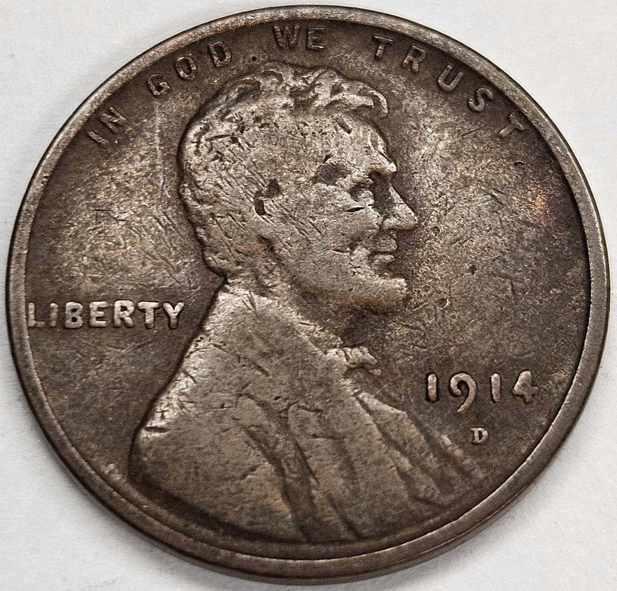 1914-D Lincoln Cent . . . . Fine/VF