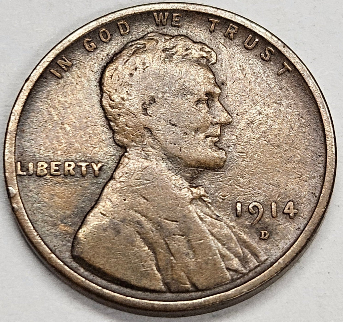 1914-D Lincoln Cent . . . . Very Fine