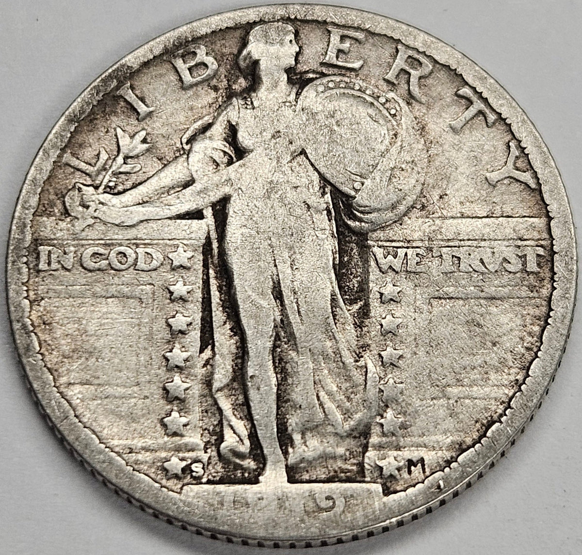 1919-S Standing Liberty Quarter . . . . Fine