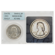 1921 Missouri Commemorative Half Dollar