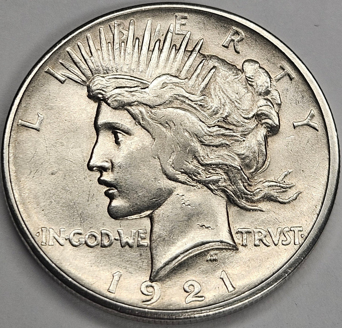 1921 Peace Dollar . . . . Choice Brilliant Uncirculated