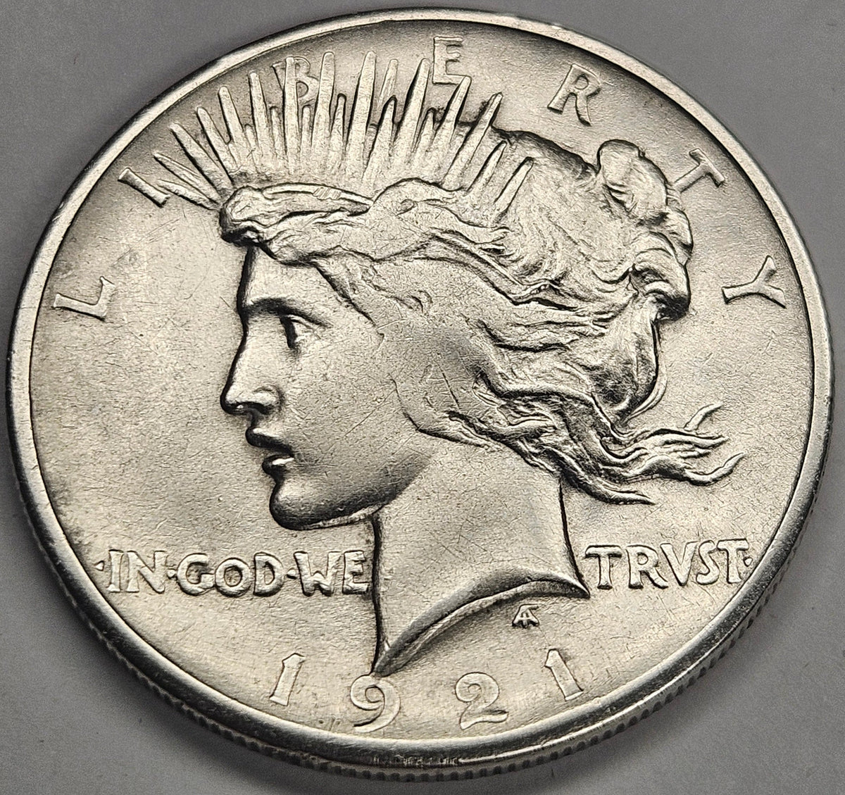 1921 Peace Dollar . . . . XF/AU