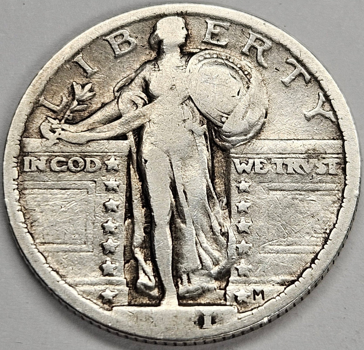 1921 Standing Liberty Quarter . . . . Fine