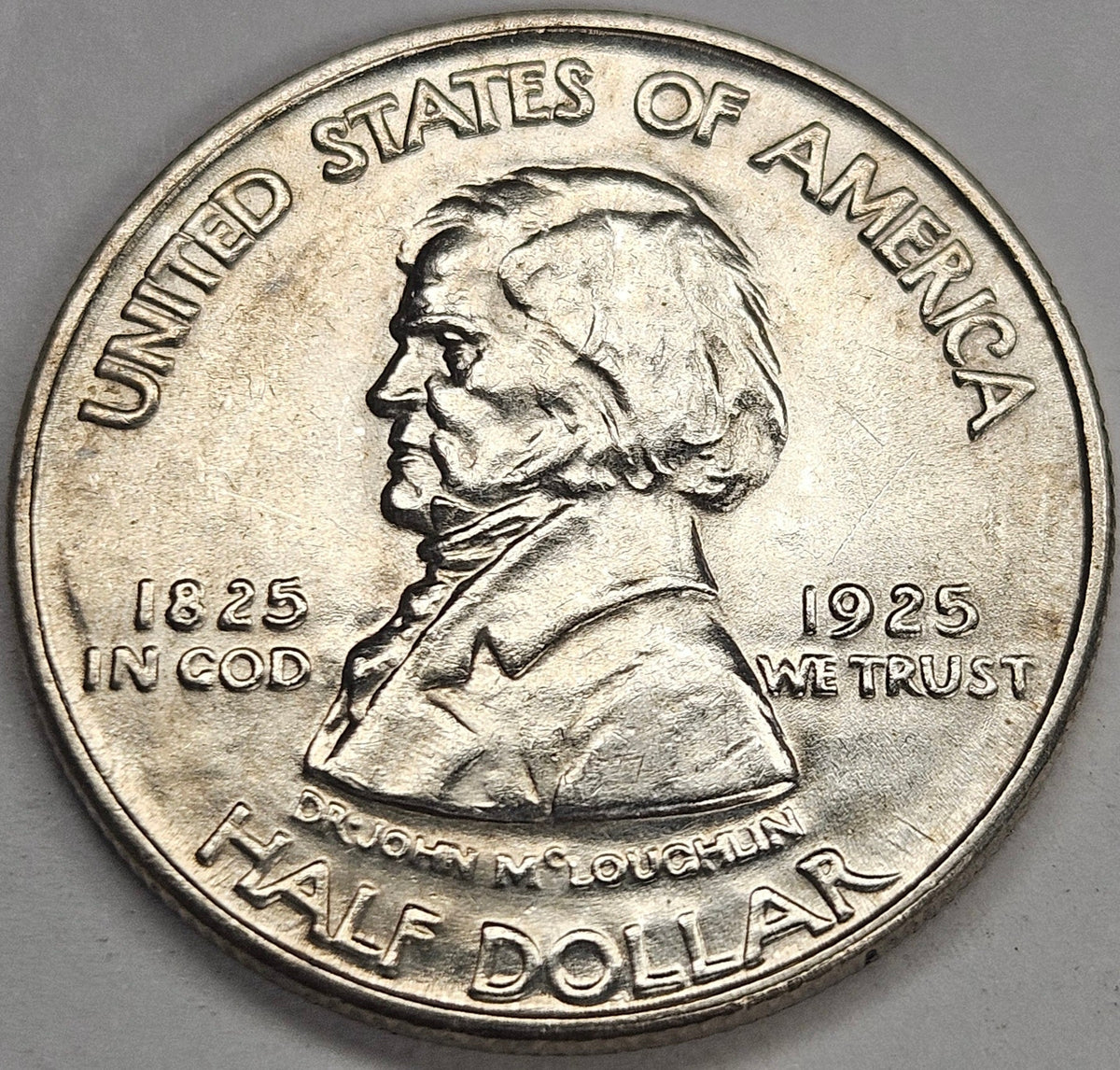 Fort Vancouver Half 1925 . . . . Choice Brilliant Uncirculated