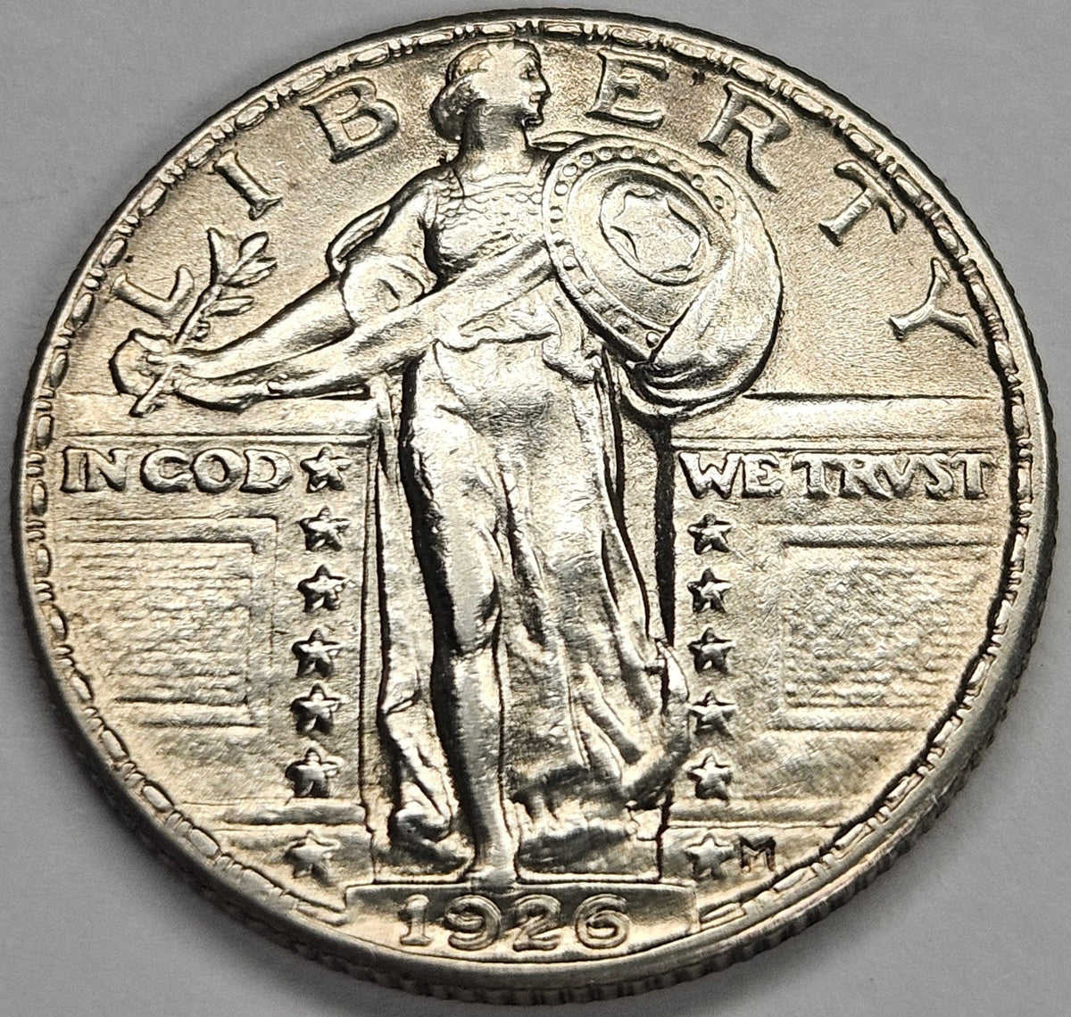 1926 Standing Liberty Quarter . . . . Choice Brilliant Uncirculated