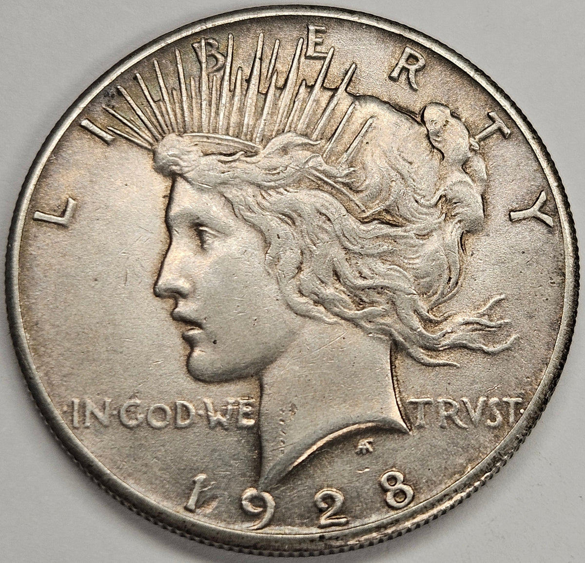 1928 Peace Dollar . . . . XF/AU