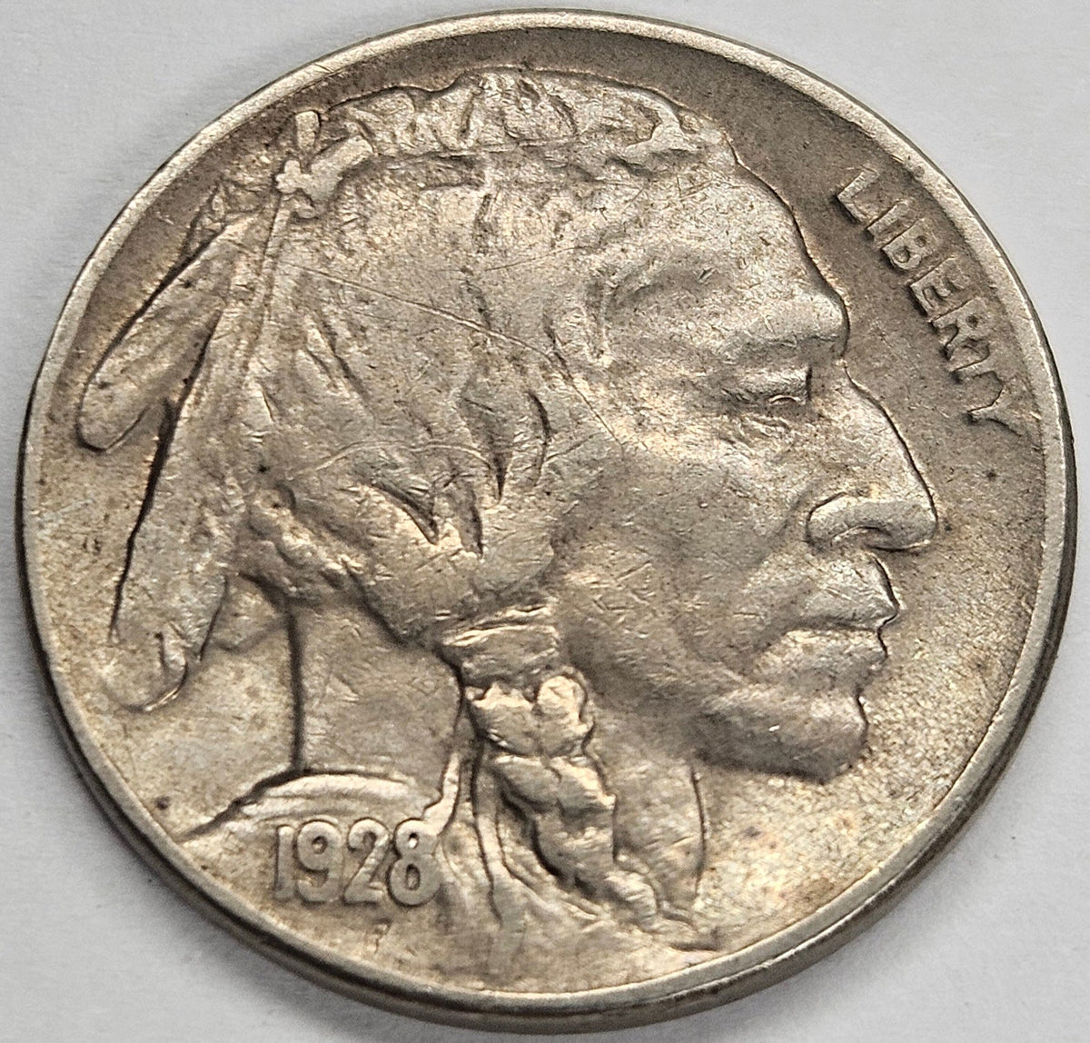 1928-S Buffalo Nickel . . . . Choice About Uncirculated
