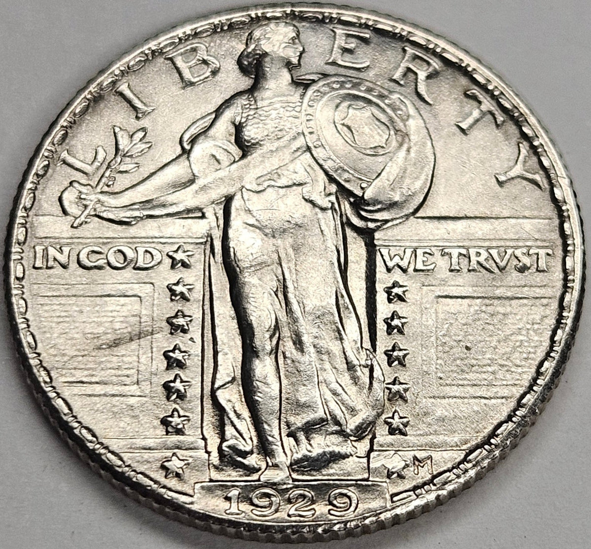 1929 Standing Liberty Quarter . . . . Choice Brilliant Uncirculated