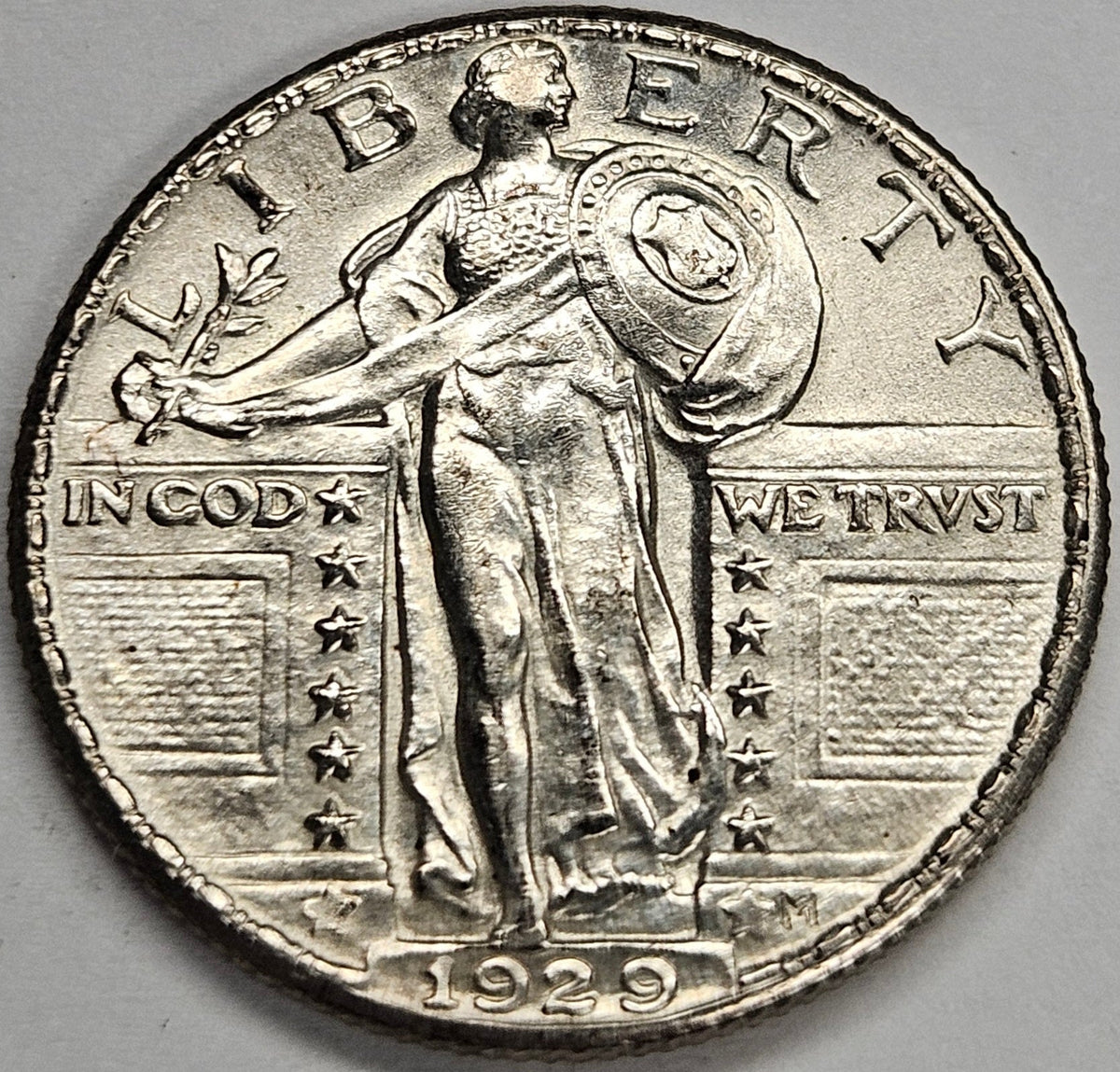 1929 Standing Liberty Quarter . . . . Gem Brilliant Uncirculated