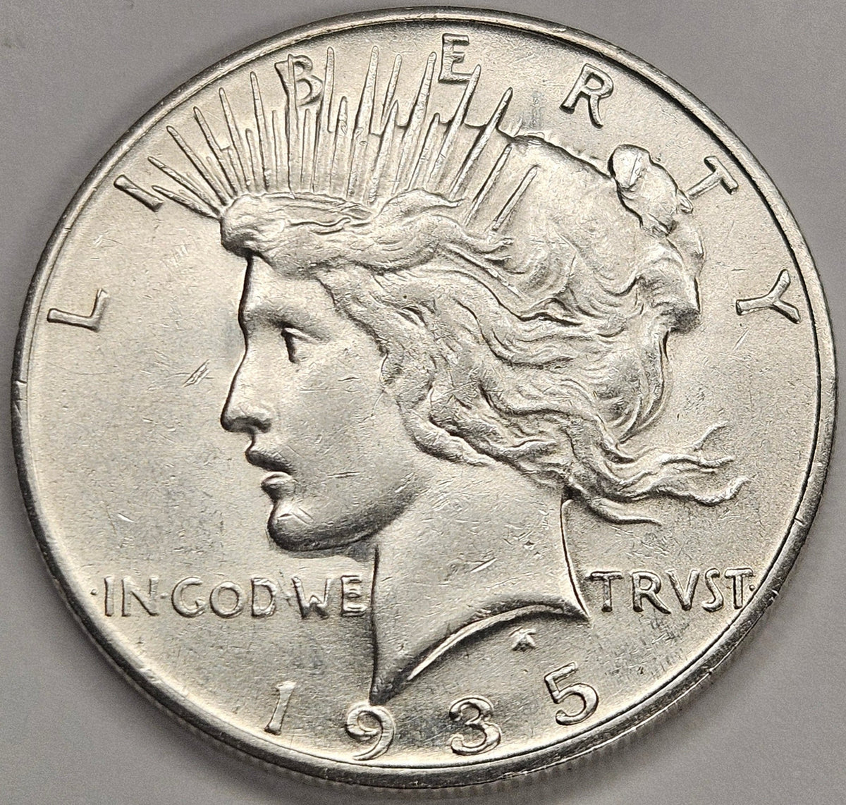 1935-S Peace Dollar . . . . Select Brilliant Uncirculated