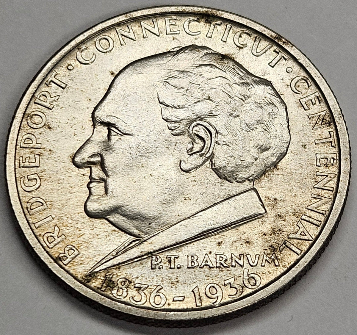 Bridgeport Half 1936 . . . . Gem Brilliant Uncirculated