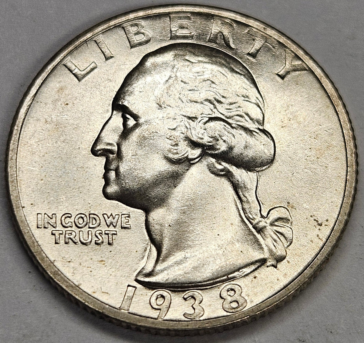 1938-S Washington Quarter . . . . Gem BU+