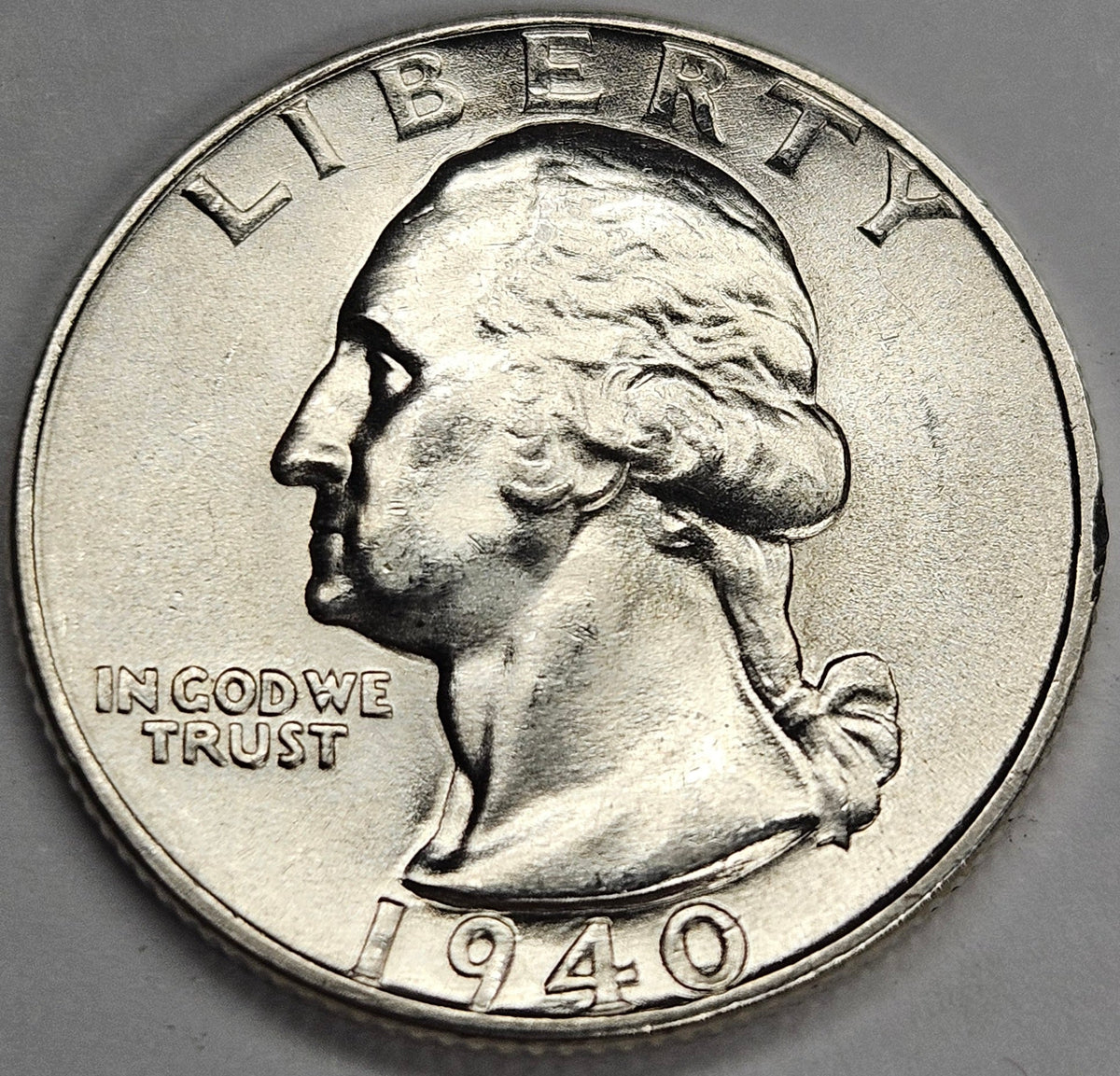 1940-D Washington Quarter . . . . Gem Brilliant Uncirculated