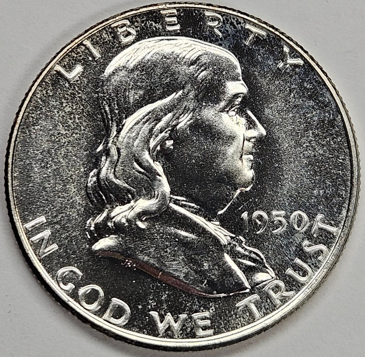 1950 Franklin Half . . . . Gem Brilliant Proof