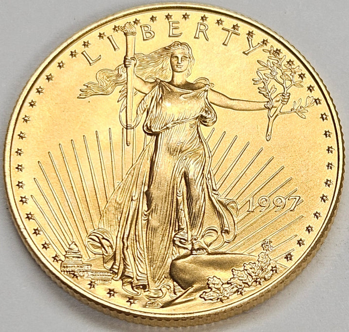 1997 1/2 oz. $25.00 Gold Eagle . . . . Superb Brilliant Uncirculated