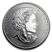 2017 Canada 10 oz Silver $50 Magnificent Maple Leaves BU