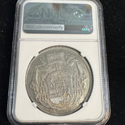 1800 M Salzburg Austria Taler, Archbishop H. Von Colloredo, Dav-1265, NGC AU-50