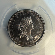 1869 US “Standard Silver” 10c Proof Pattern Dime, J-702, PCGS PR-63