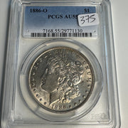 1886-O Morgan Silver Dollar, PCGS AU-55