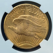1915 S $20 Gold Saint Gaudens NGC MS 64