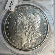 Trio of Consecutive Serial# PCGS Rattler Morgans: 1879-S MS62, 1880-S MS63, 1881 MS62