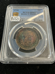 1946 Booker T. Washington PCGS MS65+ **MONSTER TONER