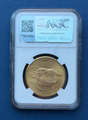 1926 $20 Gold Saint Gaudens $20 Double Eagle NGC MS 65