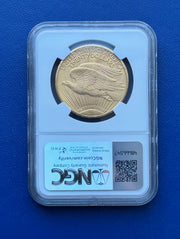 1910 $20 Saint Gaudens Double Eagle NGC MS 64