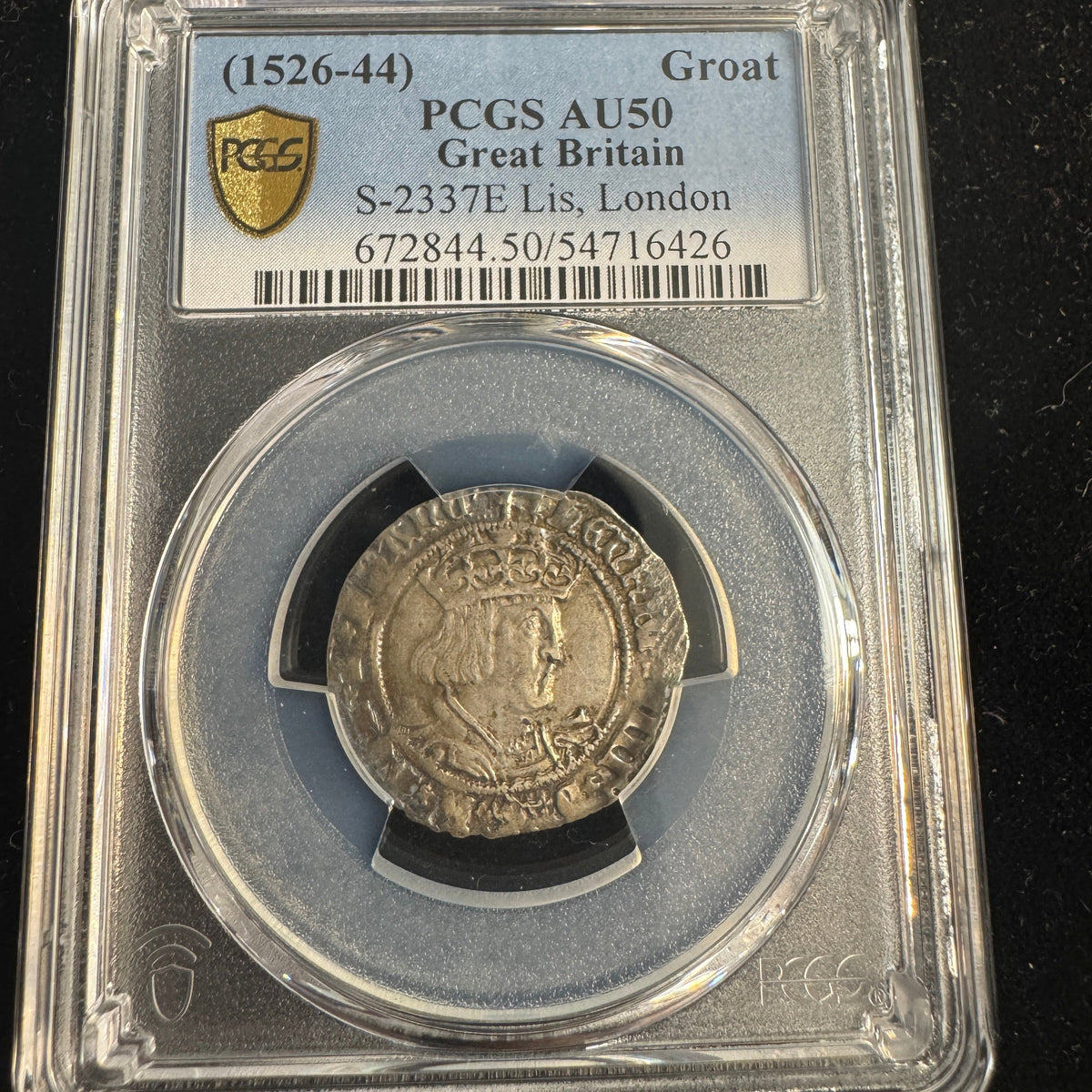 (1369-77) England Groat, Edward III, S-1637, PCGS XF Detail 🏴󠁧󠁢󠁥󠁮󠁧󠁿