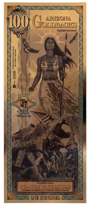 100 Arizona Goldback Alpha