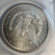Trio of Consecutive Serial# PCGS Rattler Morgans: 1879-S MS62, 1880-S MS63, 1881 MS62