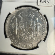 1809 Mo-TH Mexico 8 Reales, Atlantic Sands Shipwreck aka Coconut Wreck, NGC certified
