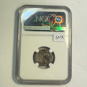 Parthian Empire Meherdates (c49-50 AD) AR Drachm, NGC XF