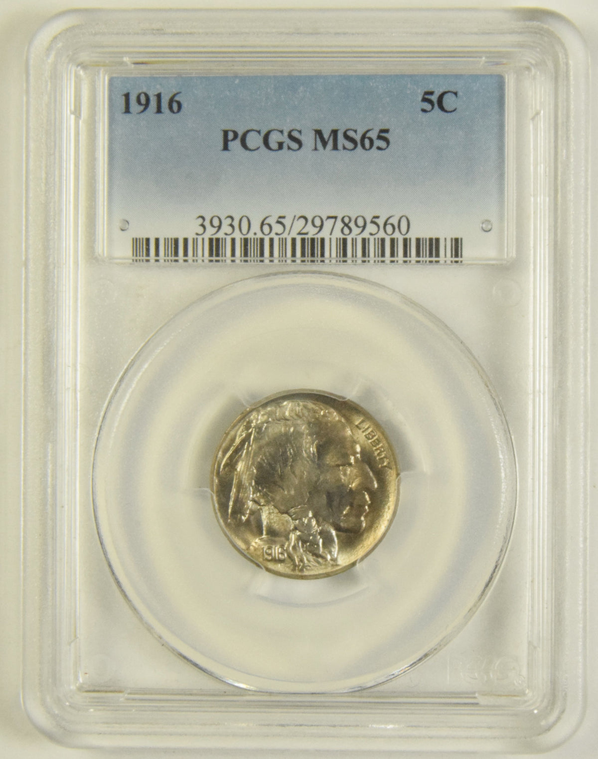 1916 Buffalo Nickel . . . . PCGS MS-65