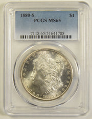 1880-S Morgan Dollar . . . . PCGS MS-65