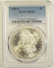 1880-S Morgan Dollar . . . . PCGS MS-65