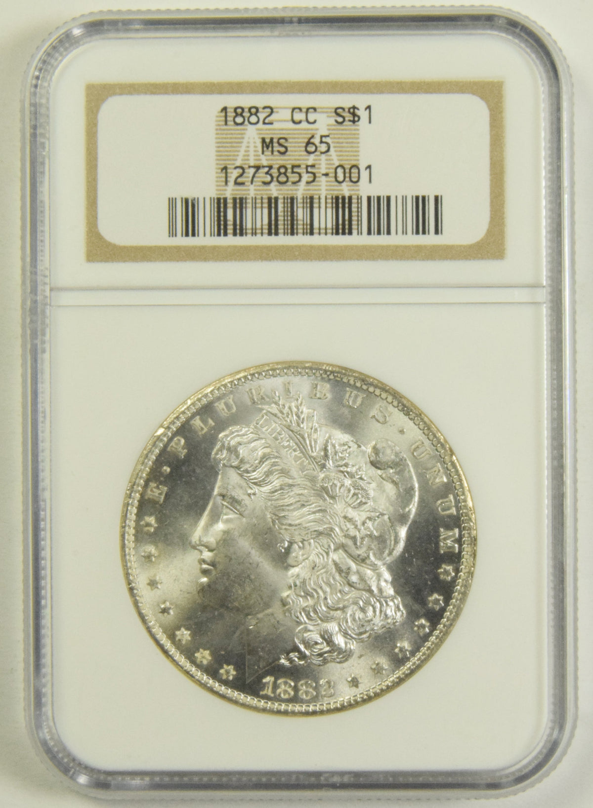 1882-CC Morgan Dollar . . . . NGC MS-65