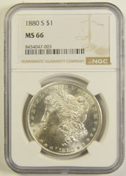 1880-S Morgan Dollar . . . . NGC MS-66