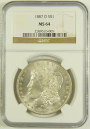 1887-O Morgan Dollar . . . . NGC MS-64