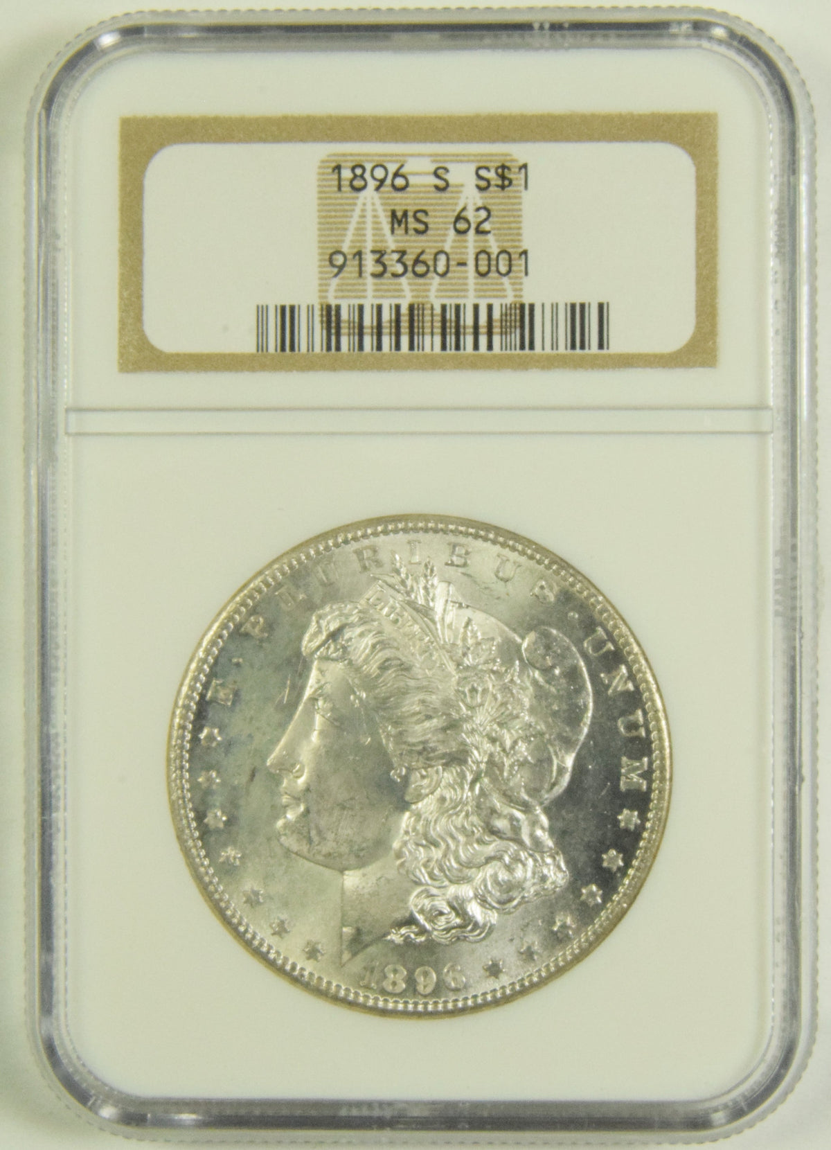 1896-S Morgan Dollar . . . . NGC MS-62