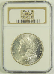 1896-S Morgan Dollar . . . . NGC MS-62
