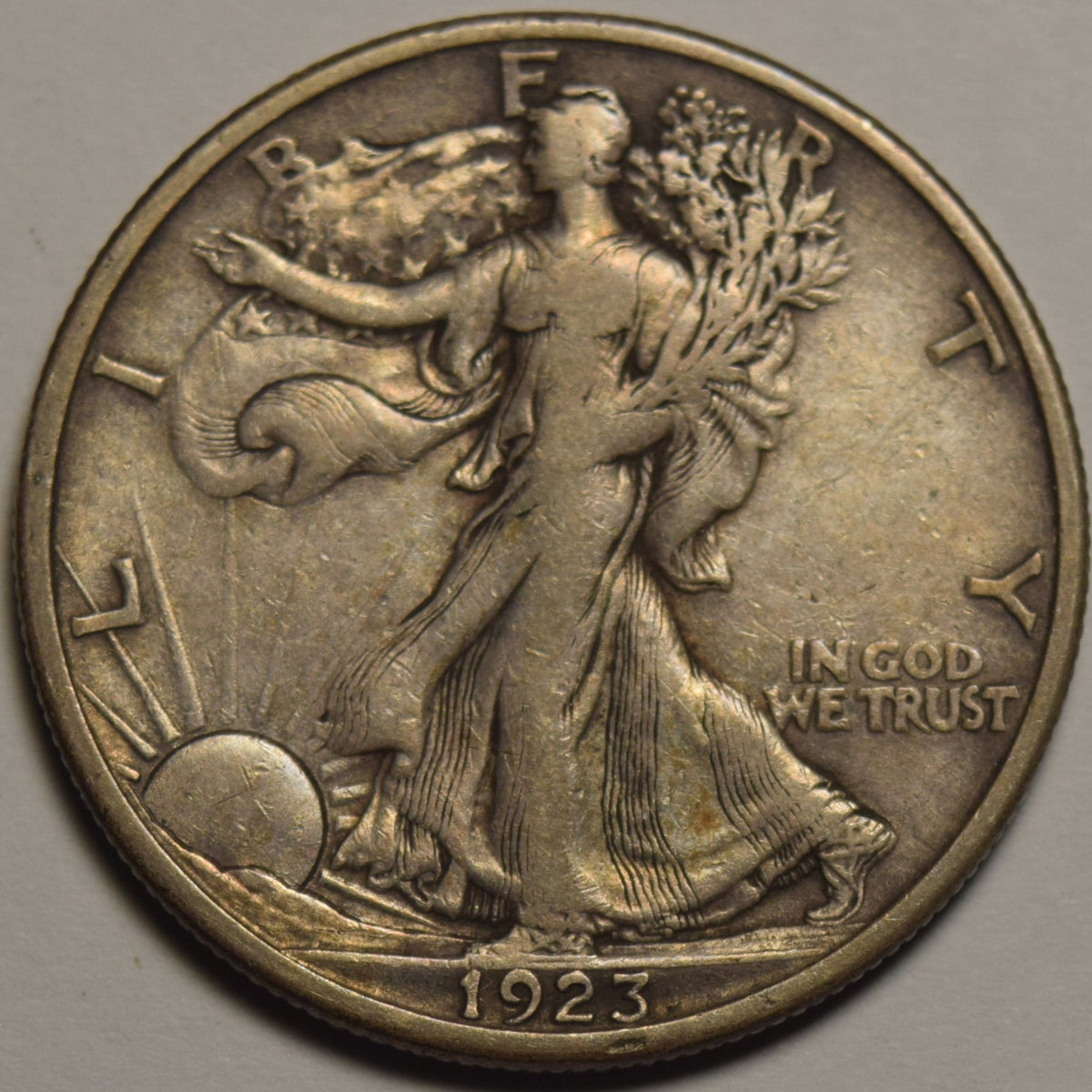 1923-S Walking Liberty Half . . . . Very Fine